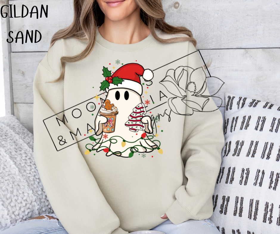SANTA GHOST CREWNECK