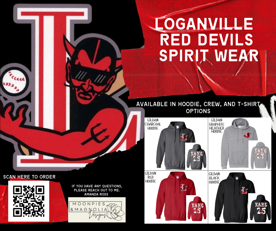 LOGANVILLE PERSONALIZED HOODIE