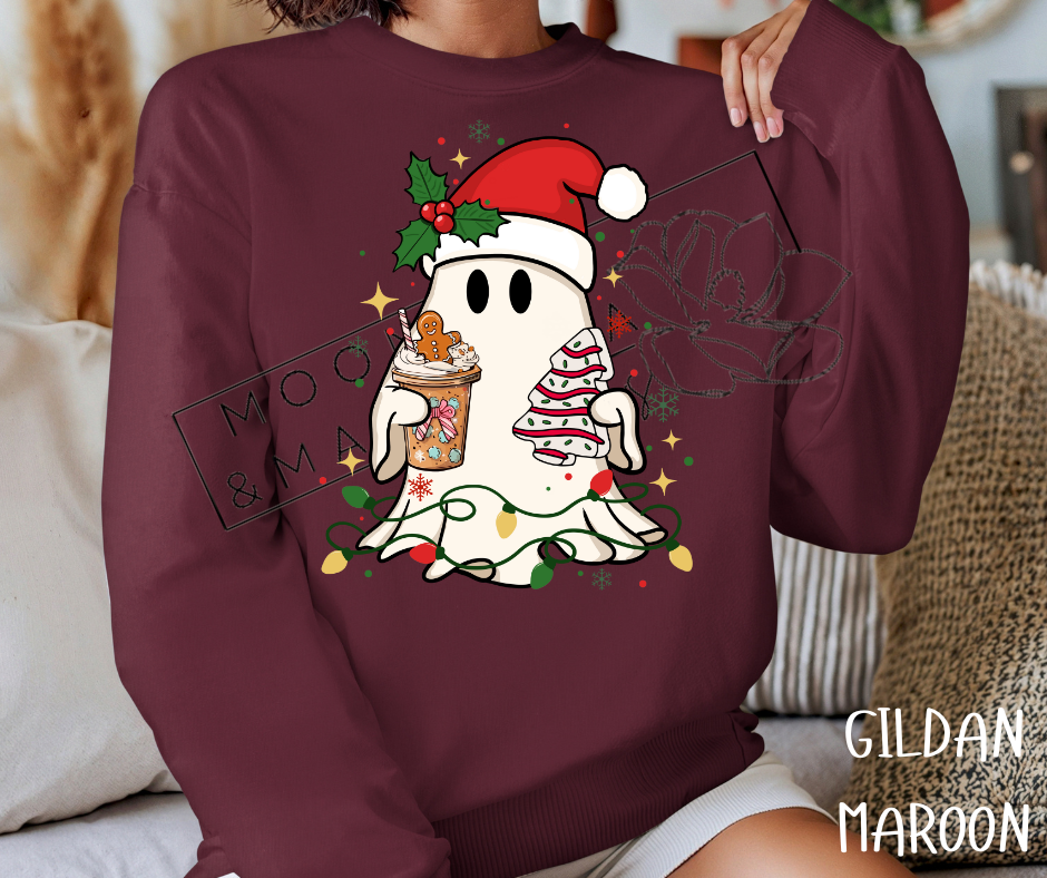 SANTA GHOST CREWNECK