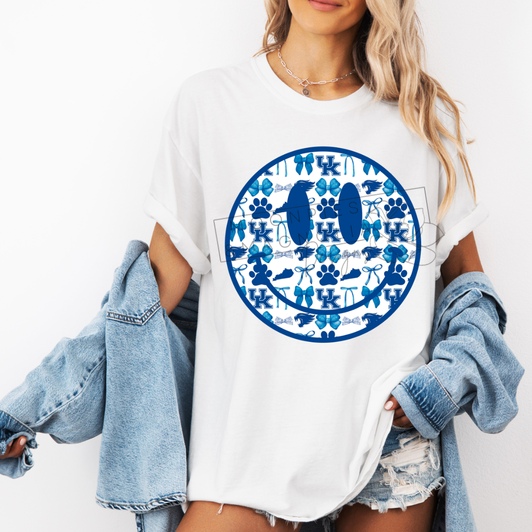 KENTUCKY SMILEY COMFORT COLOR T-SHIRTS