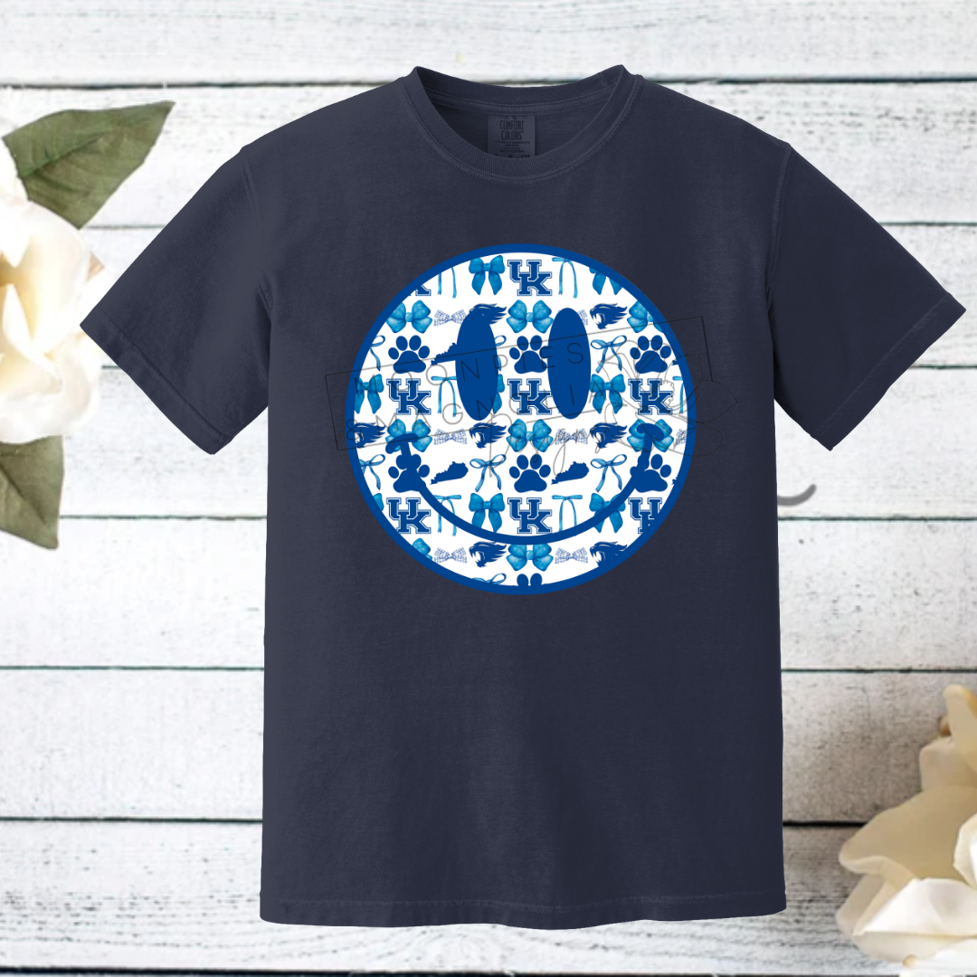 KENTUCKY SMILEY COMFORT COLOR T-SHIRTS
