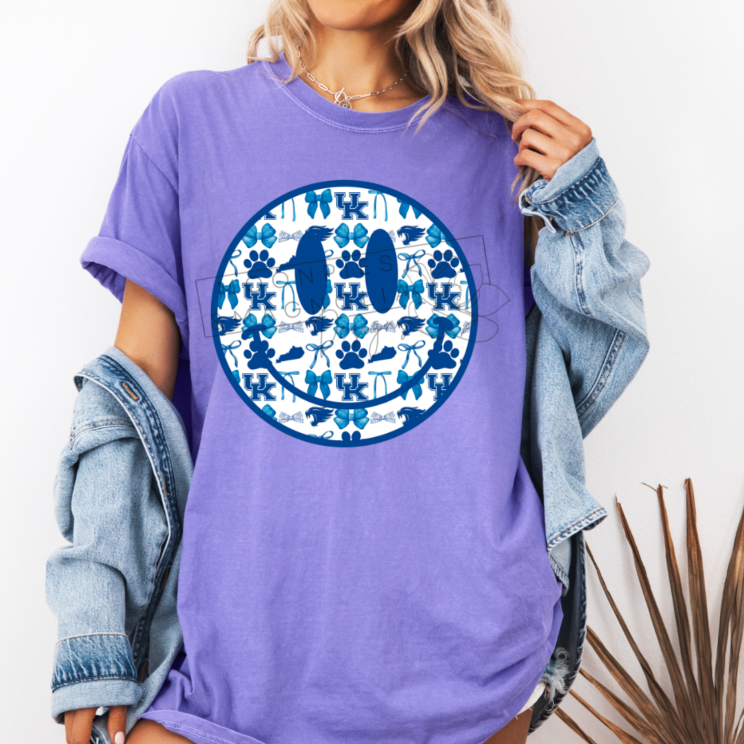 KENTUCKY SMILEY COMFORT COLOR T-SHIRTS
