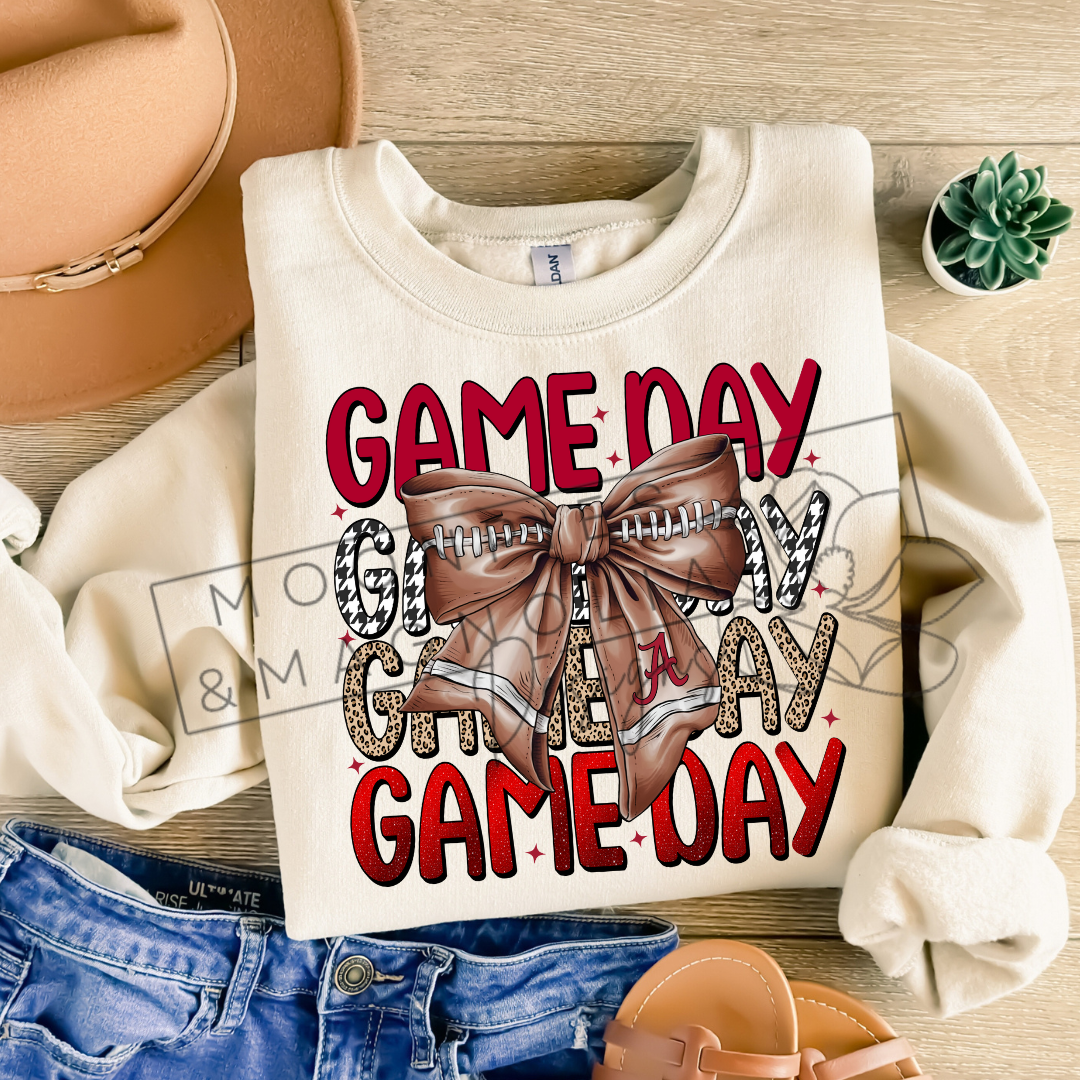 ALABAMA GAME DAY CREWNECK SWEATSHIRT