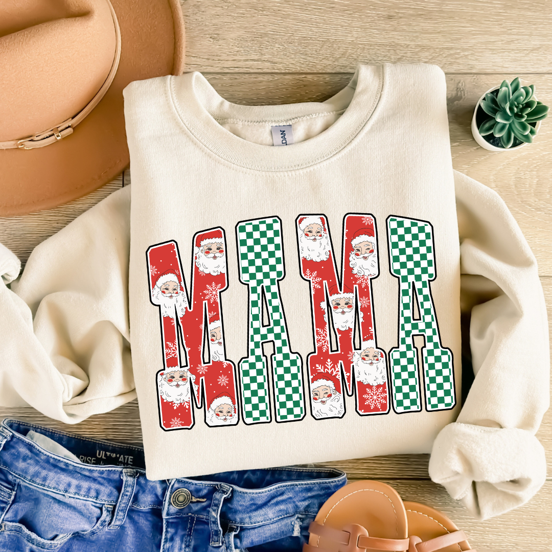 SANTA MAMA PRINT