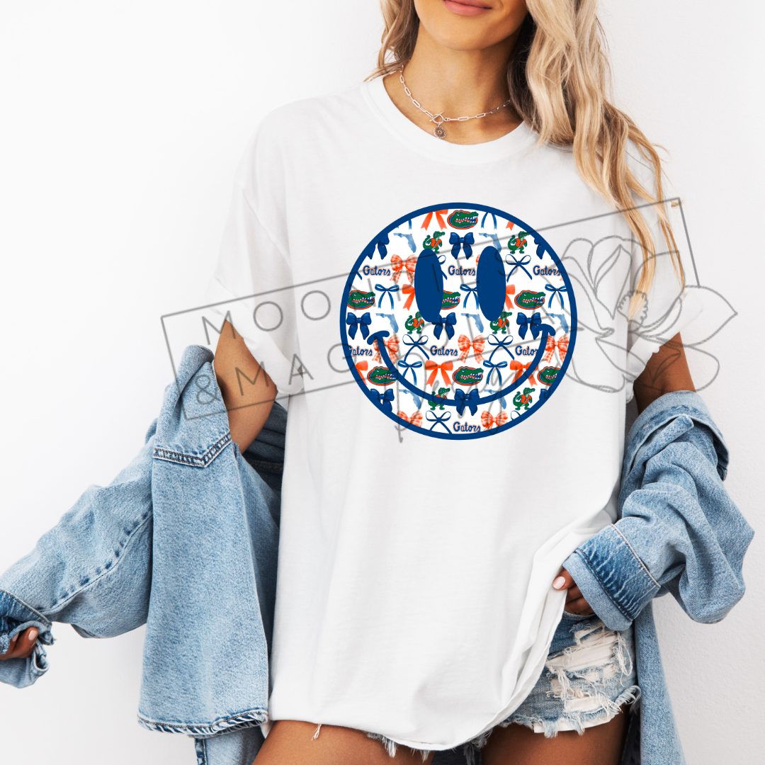 GATOR SMILEY COMFORT COLORS T-SHIRT