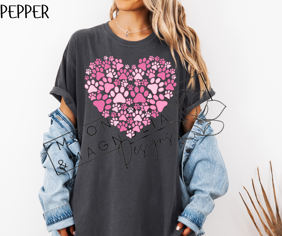 PAW PRINT HEARTS