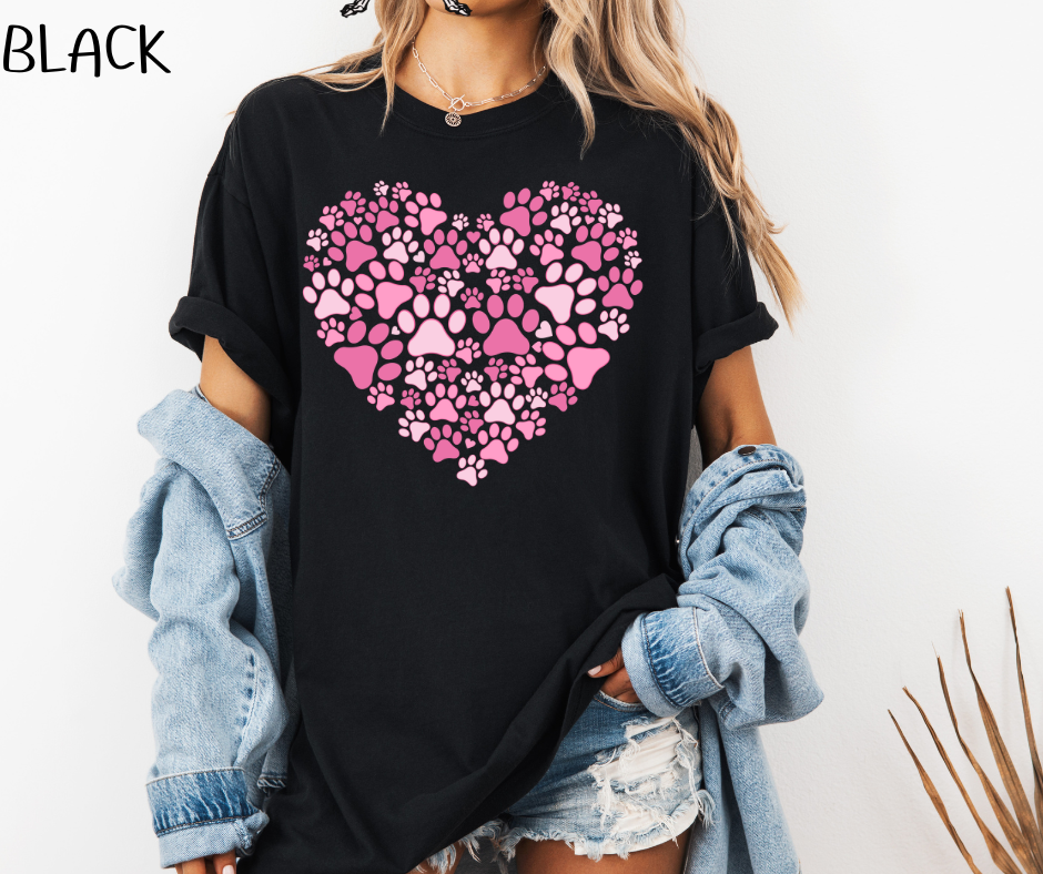 PAW PRINT HEARTS