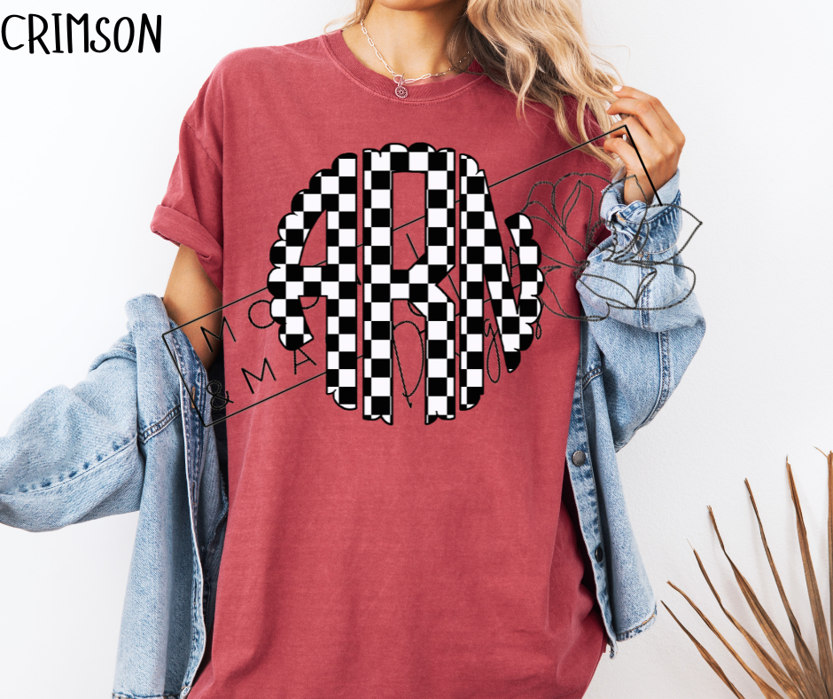 CHECKERED MONOGRAM CC SHIRTS