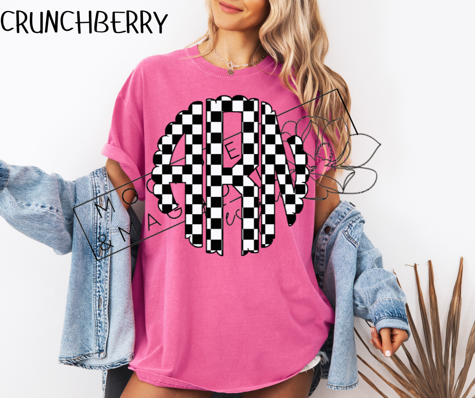 CHECKERED MONOGRAM CC SHIRTS