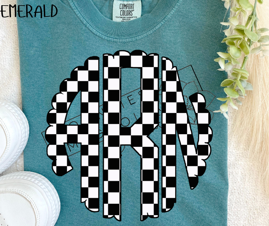 CHECKERED MONOGRAM CC SHIRTS