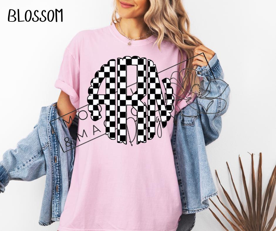 CHECKERED MONOGRAM CC SHIRTS