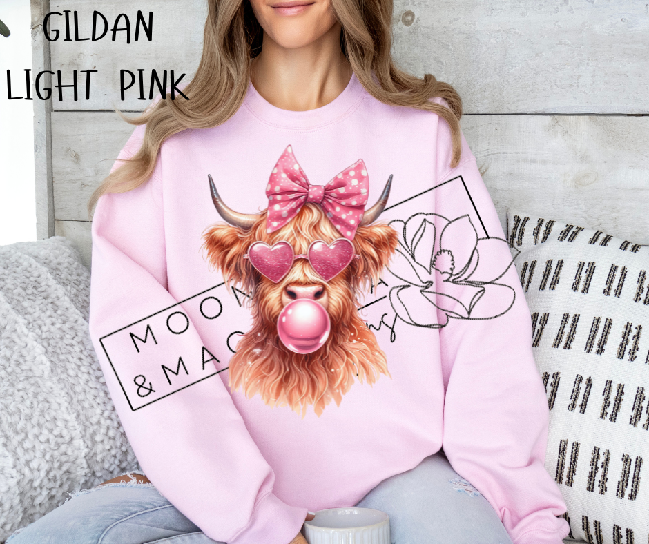 BUBBLE GUM COW