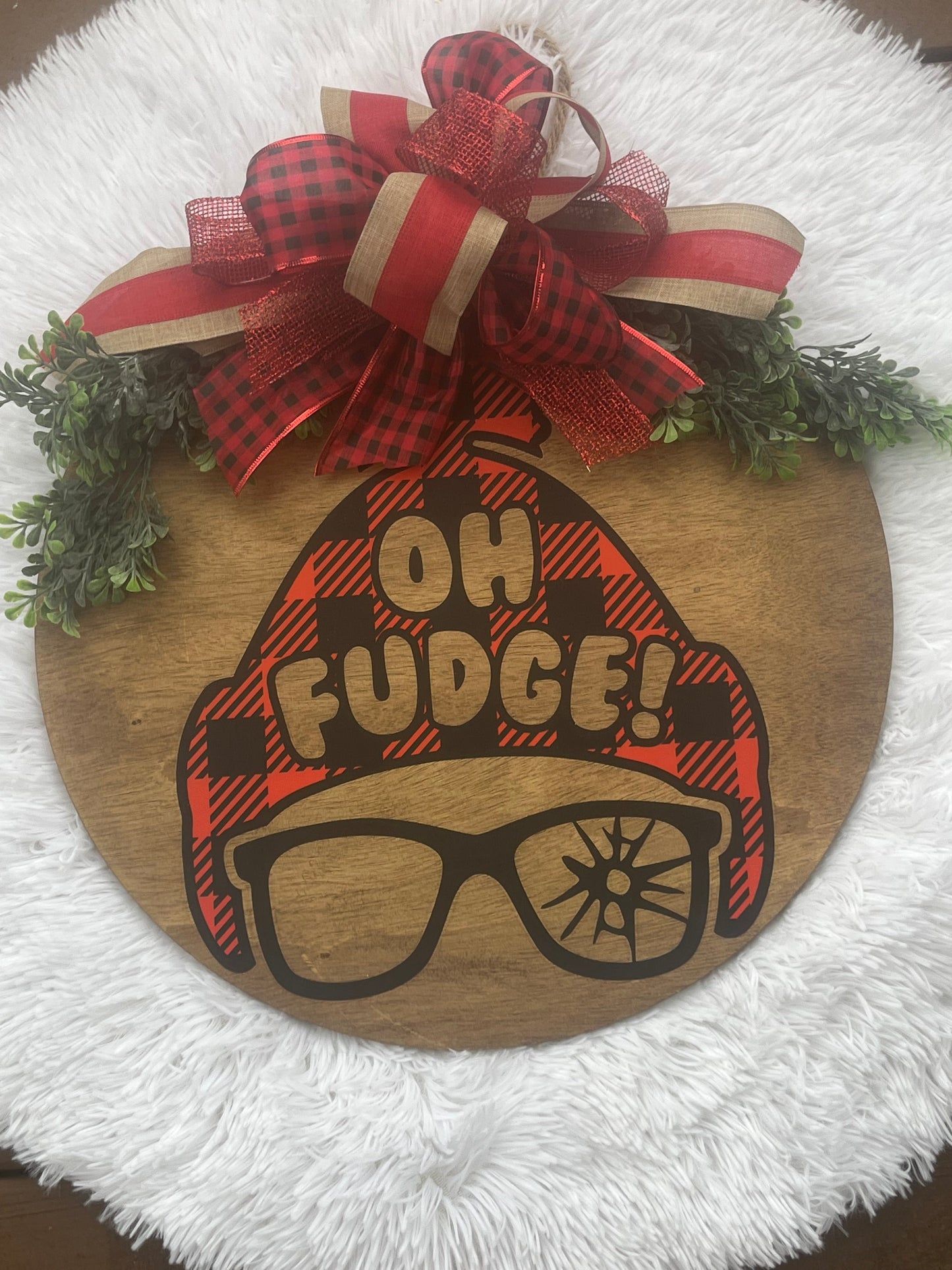 OH FUDGE DOOR HANGER