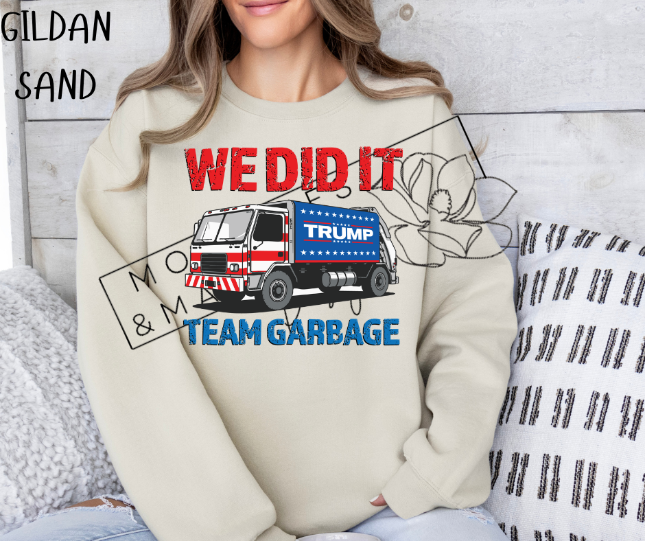 WE DID IT... TEAM GARBAGE