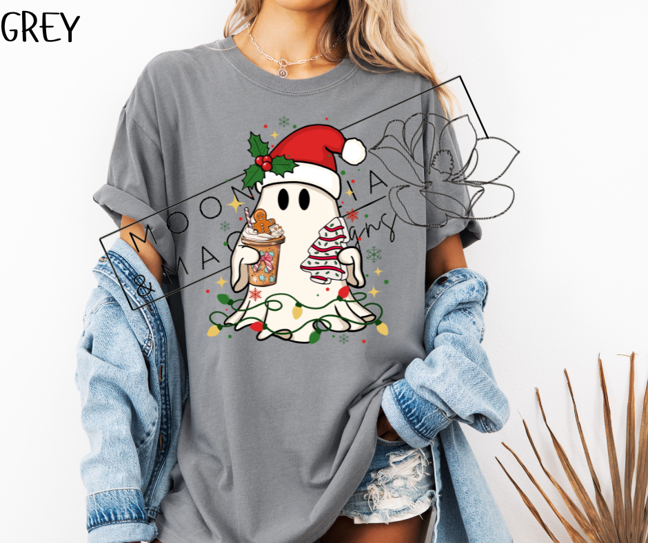 SANTA GHOST SHIRT