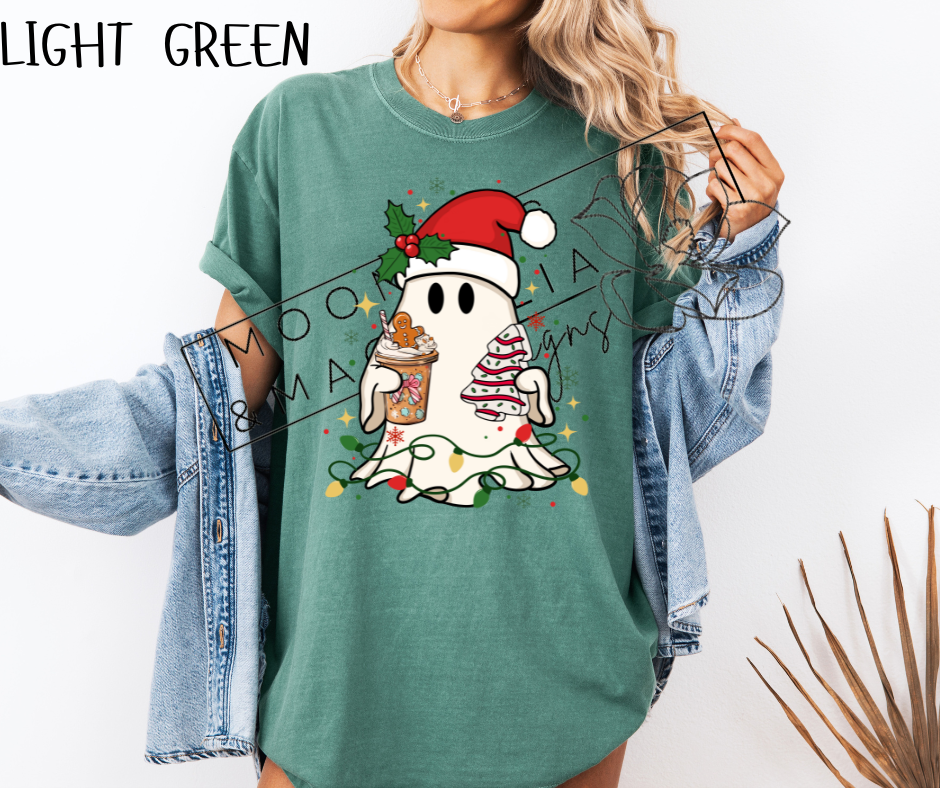 SANTA GHOST SHIRT