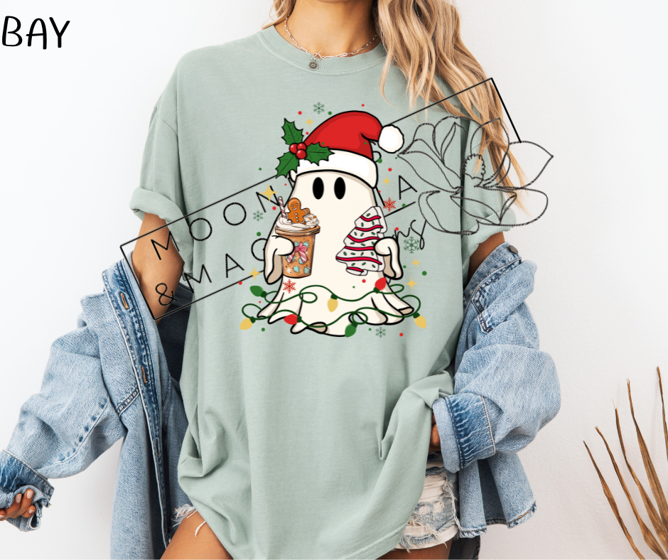 SANTA GHOST SHIRT