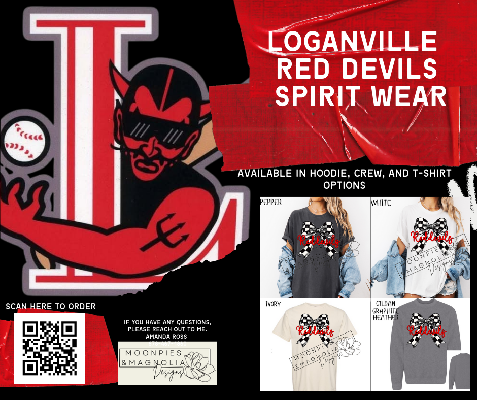RED DEVILS BOW SWEATSHIRT