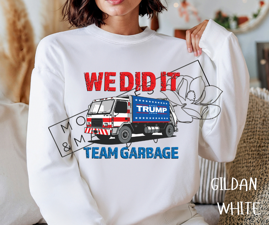 WE DID IT... TEAM GARBAGE