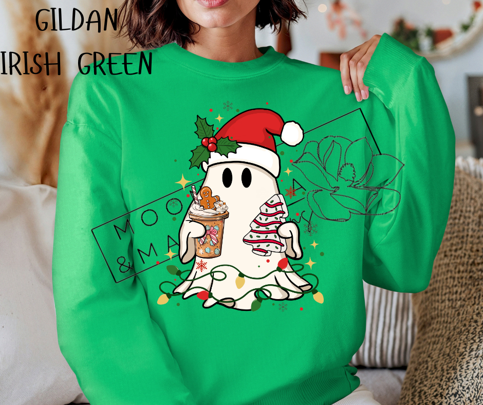 SANTA GHOST CREWNECK