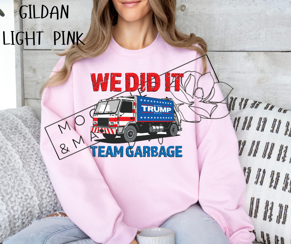 WE DID IT... TEAM GARBAGE