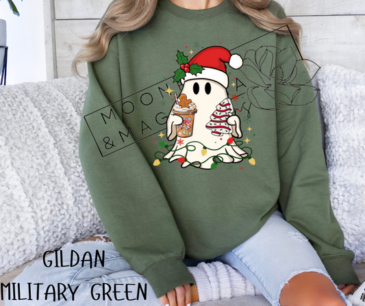 SANTA GHOST CREWNECK