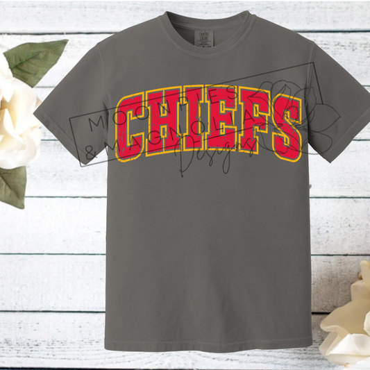 CHIEFS COMFORT COLOR T-SHIRT