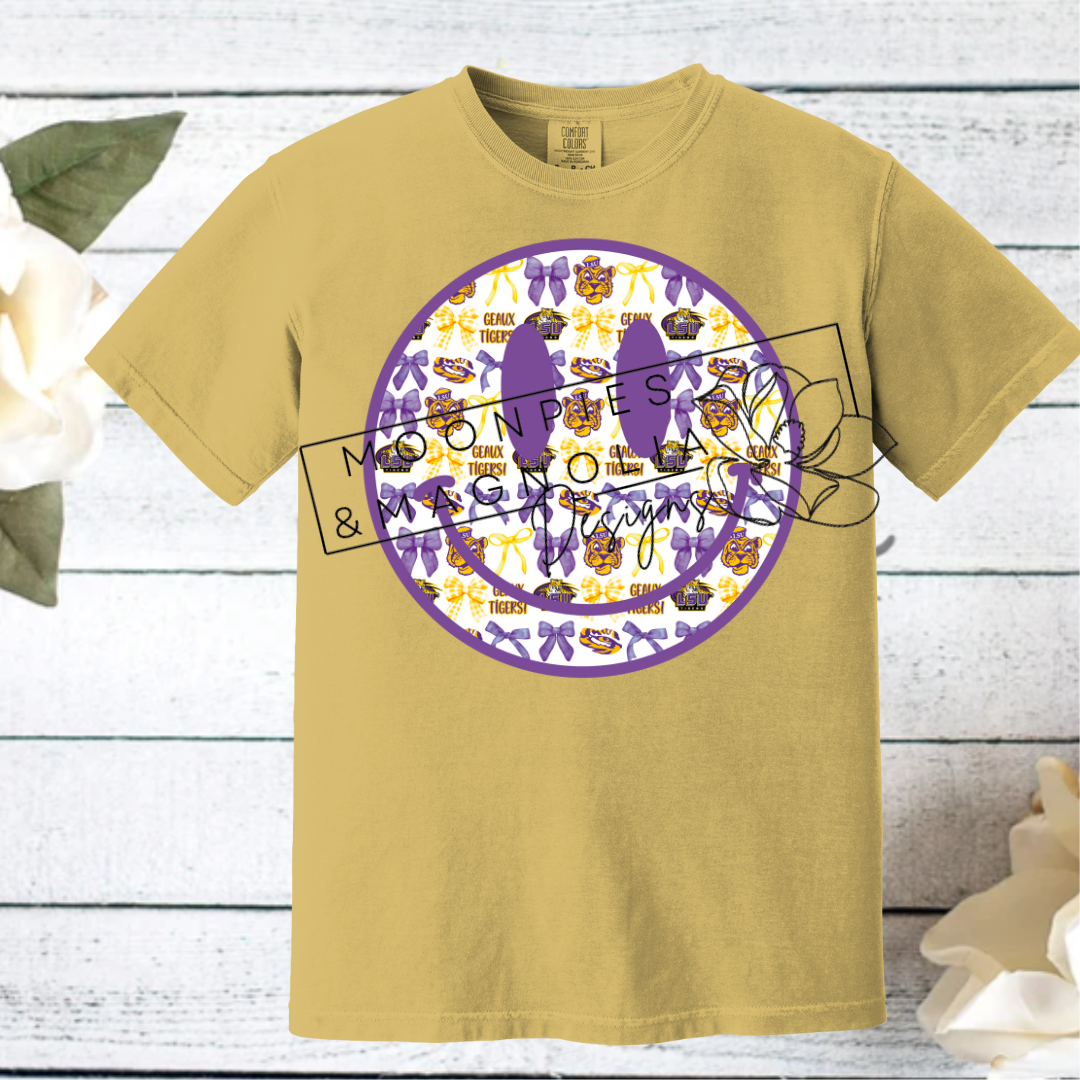 LSU SMILEY COMFORT COLOR T-SHIRT