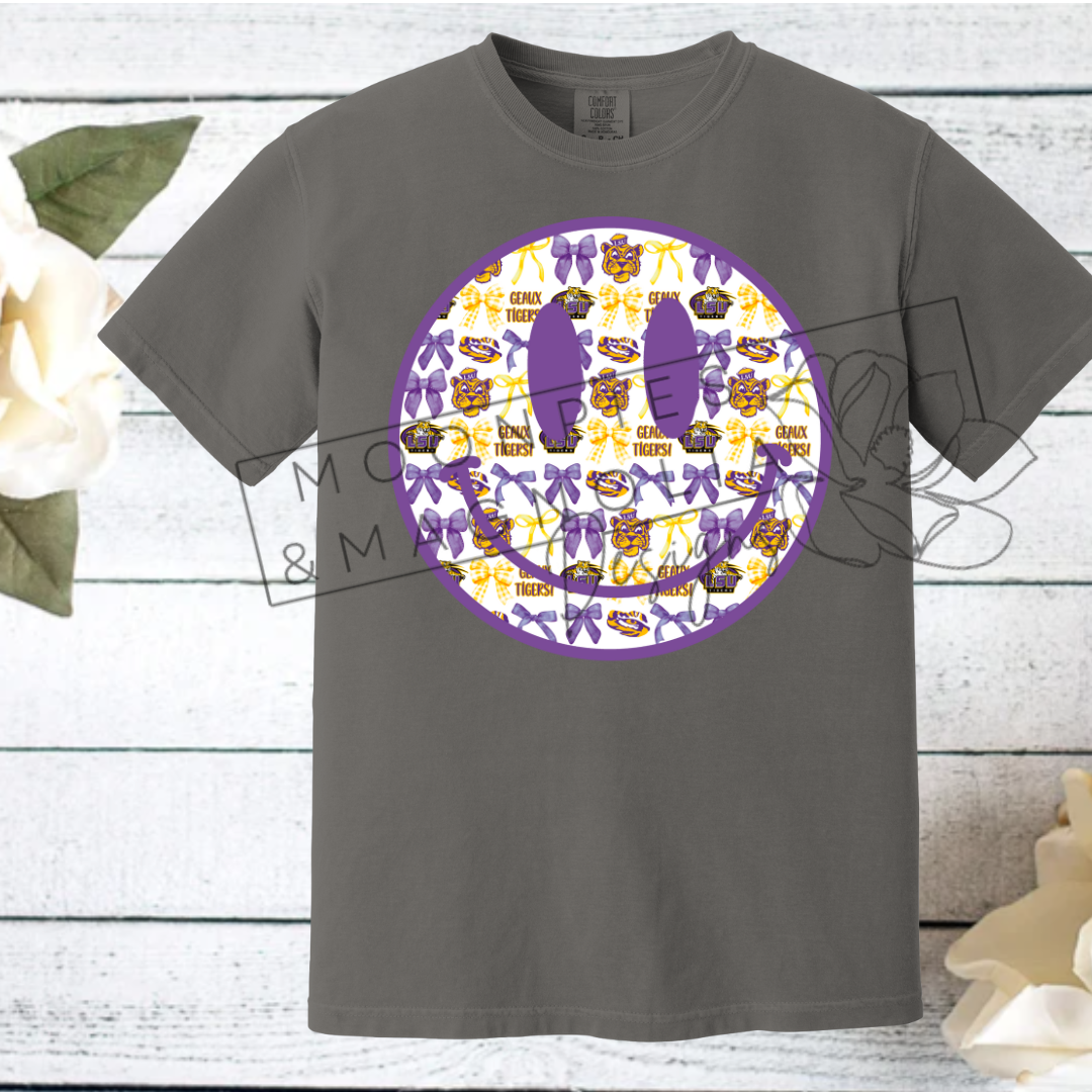 LSU SMILEY COMFORT COLOR T-SHIRT