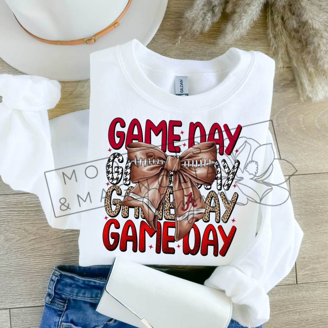 ALABAMA GAME DAY CREWNECK SWEATSHIRT