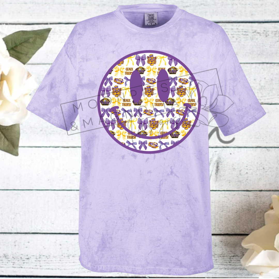 LSU SMILEY COMFORT COLOR T-SHIRT