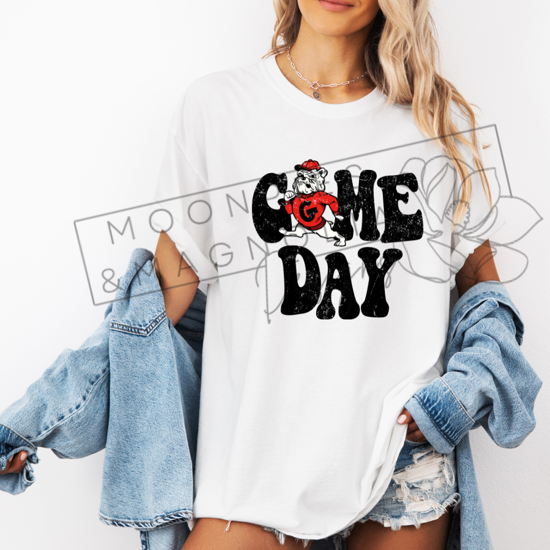 GAME DAY GEORGIA COMFORT COLOR T-SHIRT