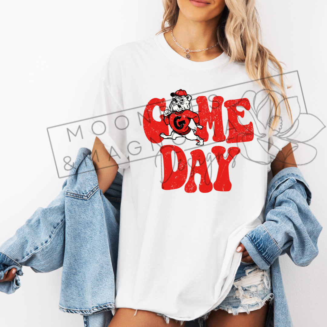 GAME DAY GEORGIA COMFORT COLOR T-SHIRT