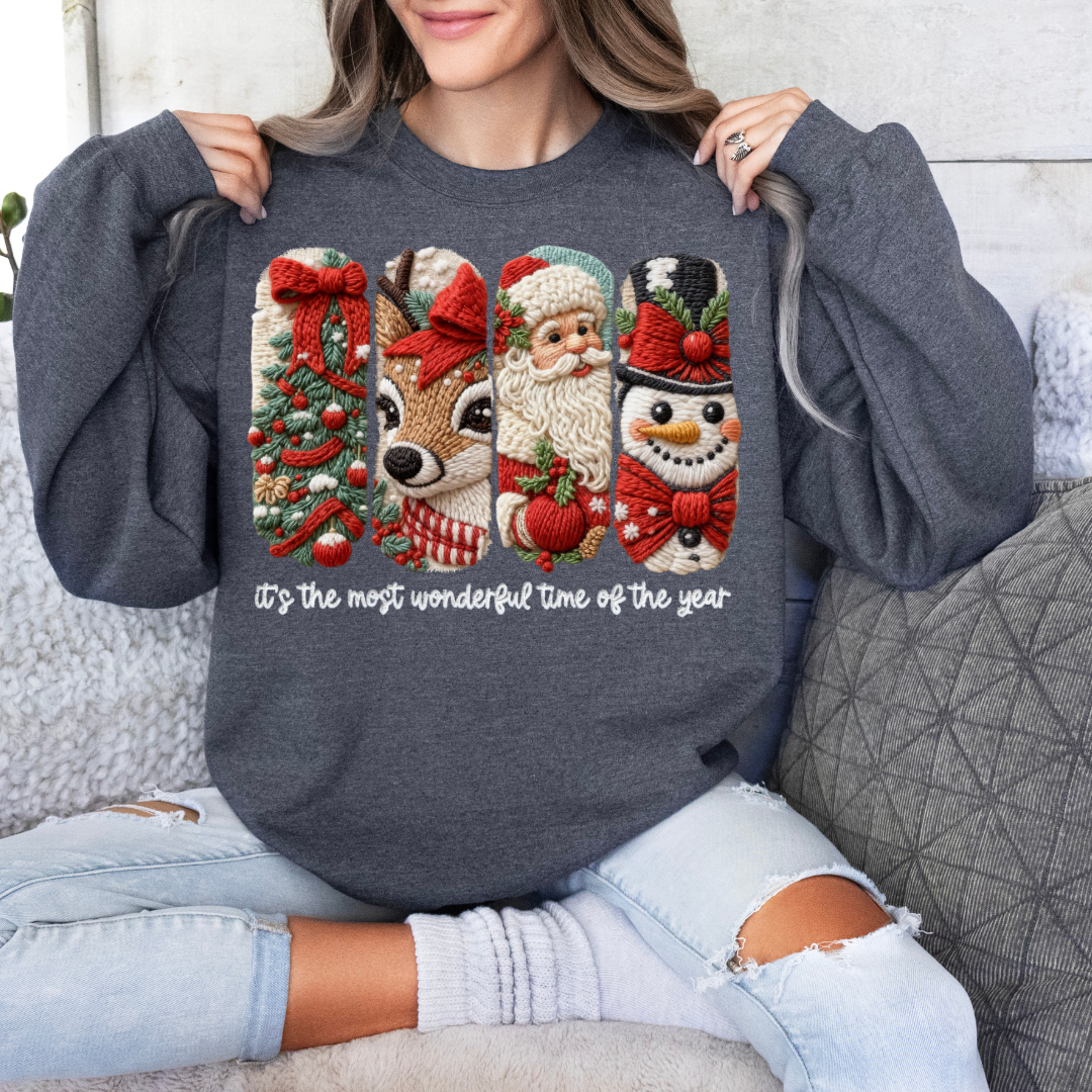 YARN ITS THE MOST WONDERFUL TIME OF THE YEAR PRINT