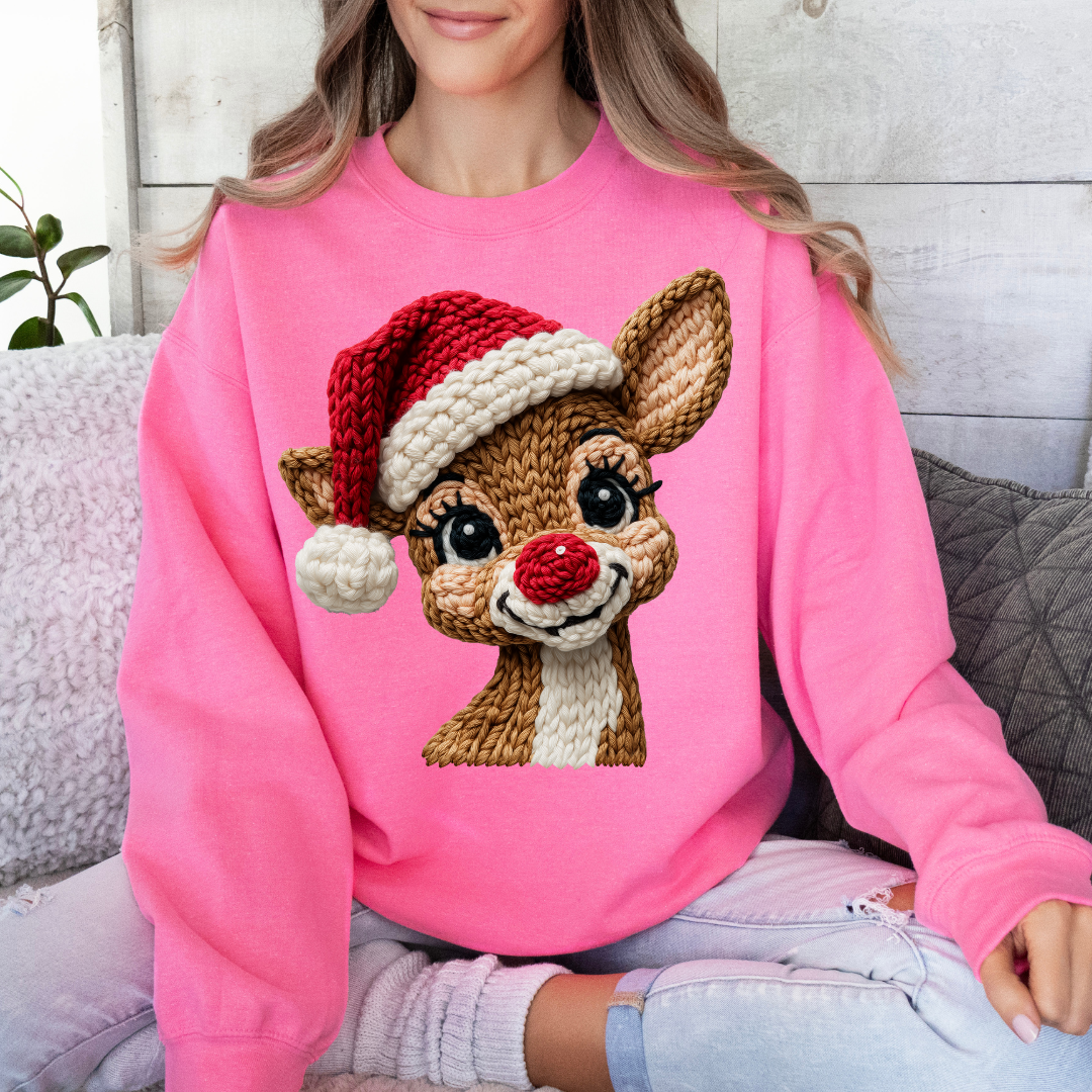 RUDOLPH YARN PRINT
