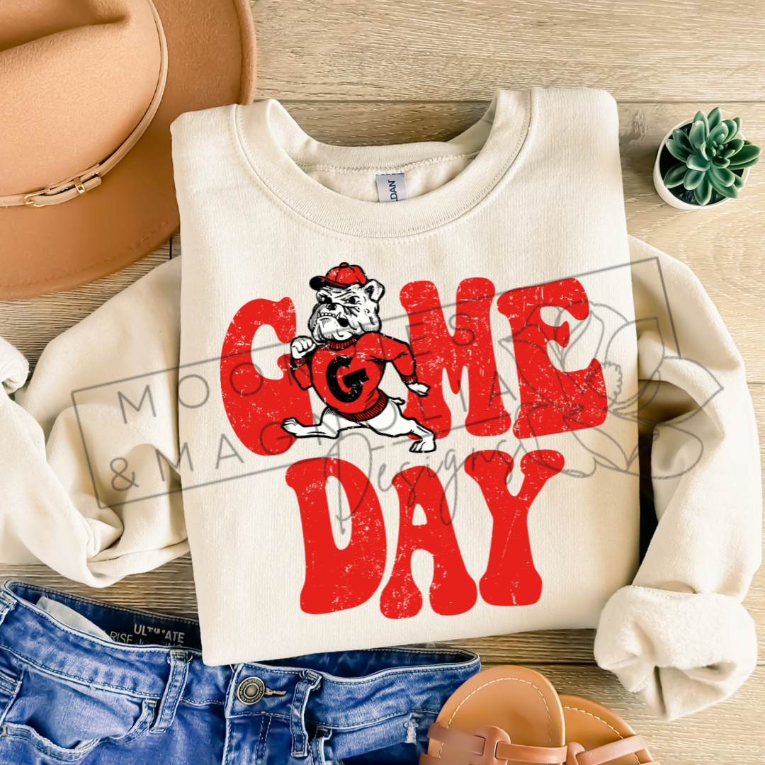 GEORGIA GAMEDAY CREWNECK SWEATSHIRT