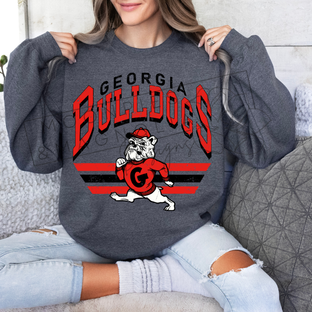 VINTAGE GA CREWNECK SWEATSHIRT