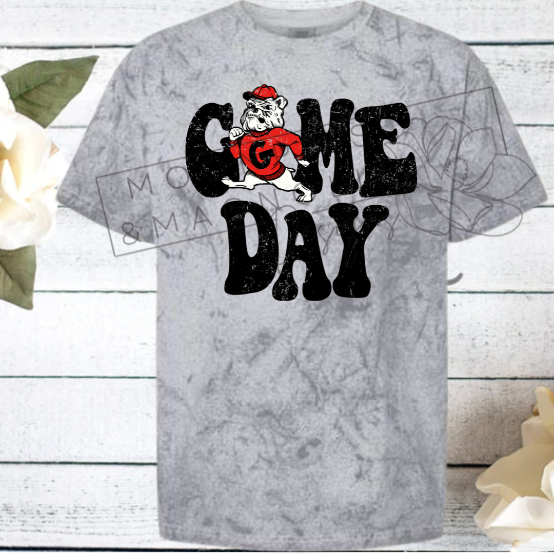 GAME DAY GEORGIA COMFORT COLOR T-SHIRT