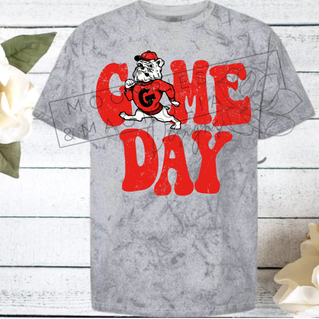 GAME DAY GEORGIA COMFORT COLOR T-SHIRT