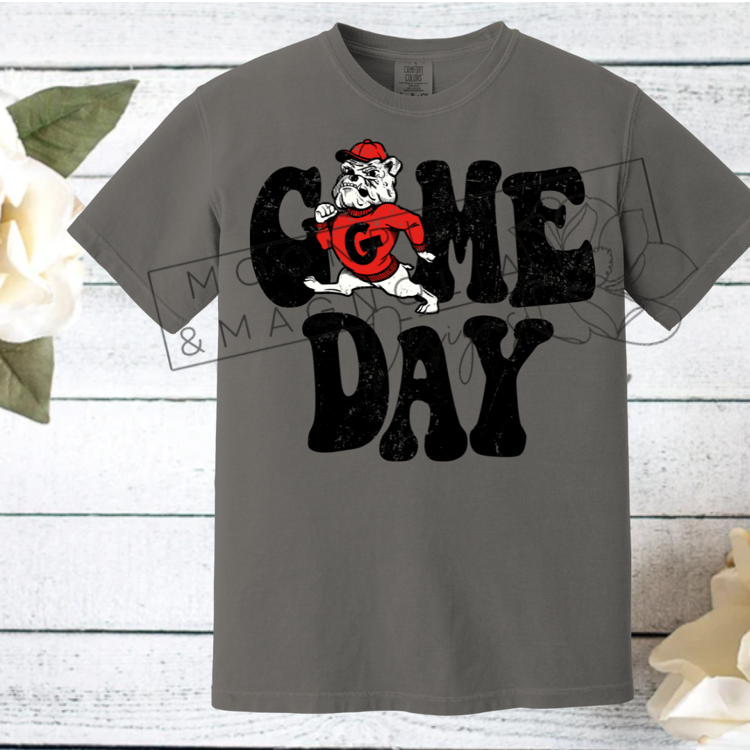 GAME DAY GEORGIA COMFORT COLOR T-SHIRT