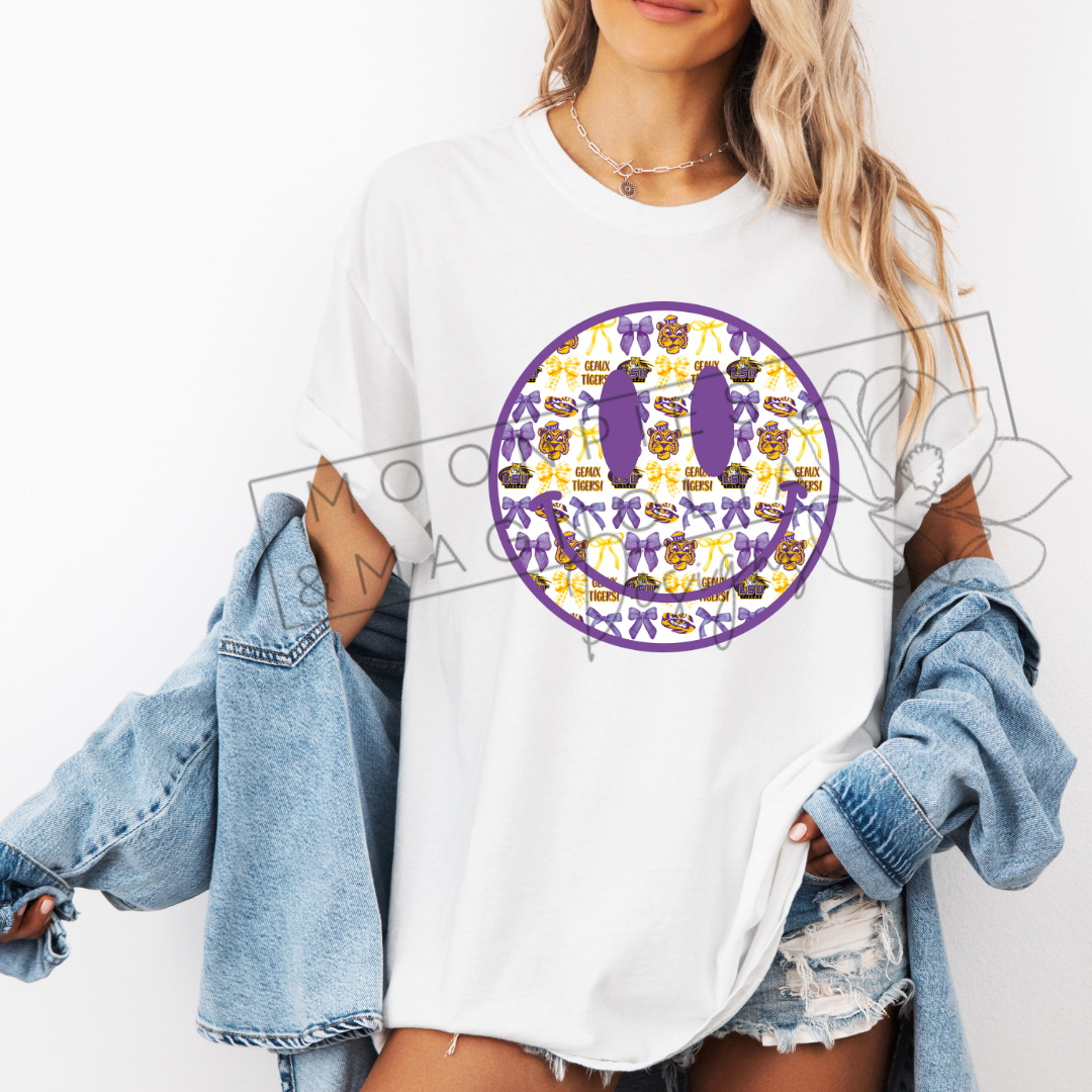 LSU SMILEY COMFORT COLOR T-SHIRT