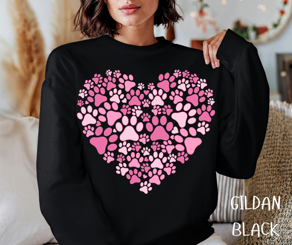 PAW PRINT HEARTS