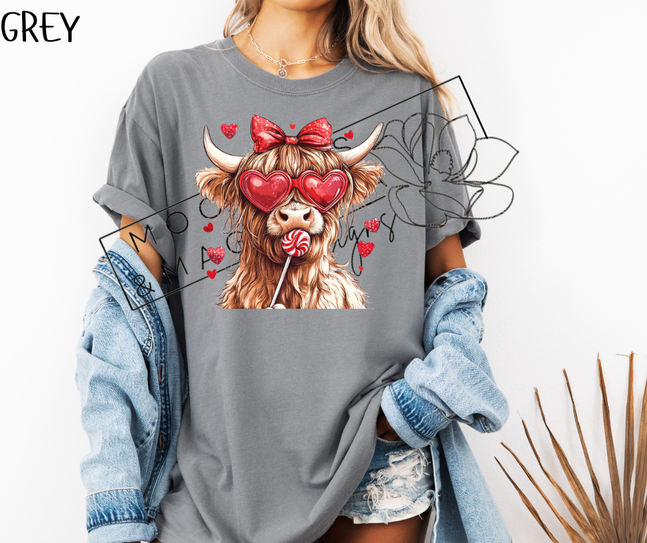 RED COW WITH SUCKER
