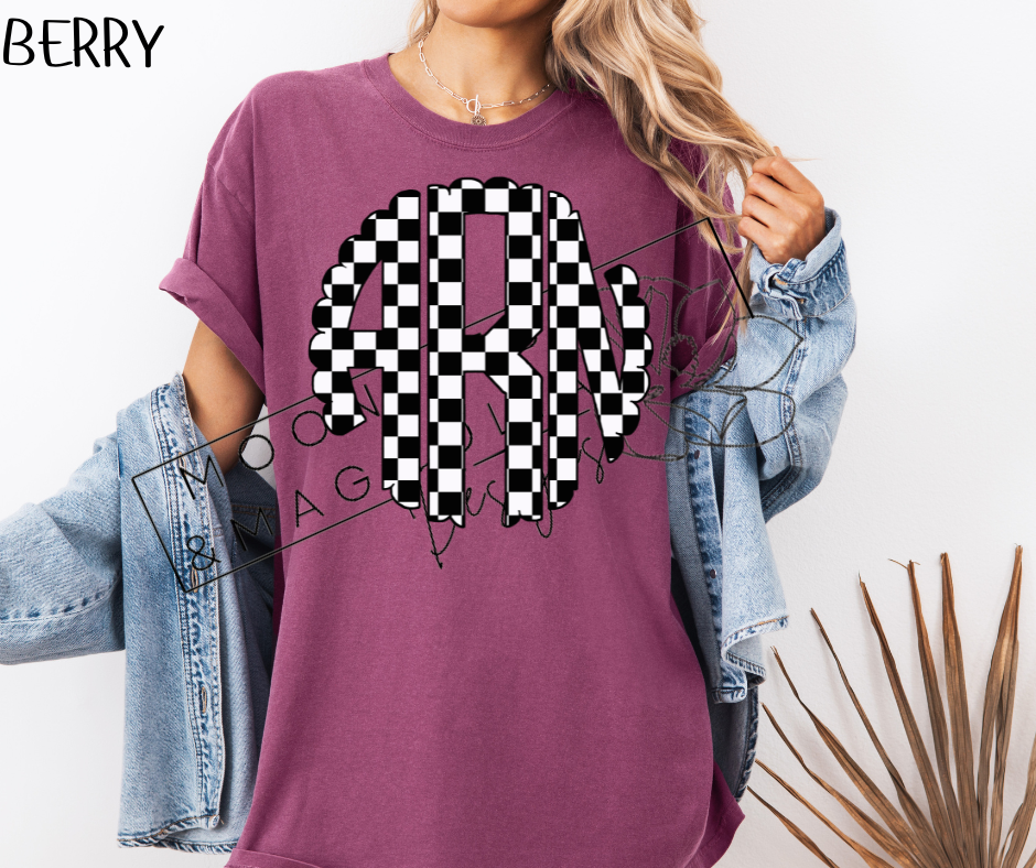 CHECKERED MONOGRAM CC SHIRTS