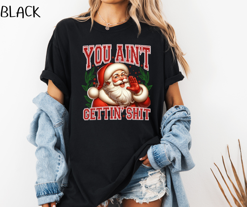 YOU AINT GETTIN SHIT SHIRT/CREW