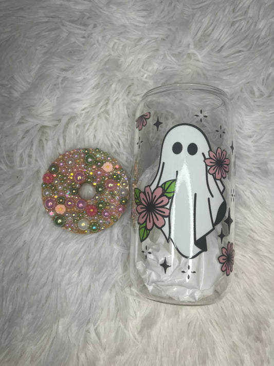 16oz ghost glass libby tumbler