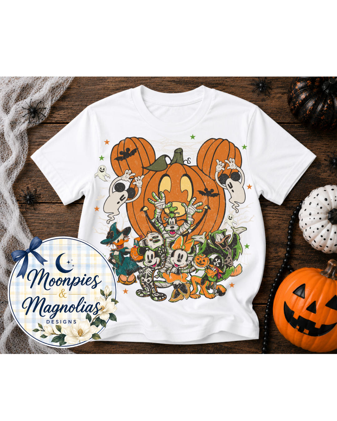 PUMPKIN MOUSE EAR SHIRT