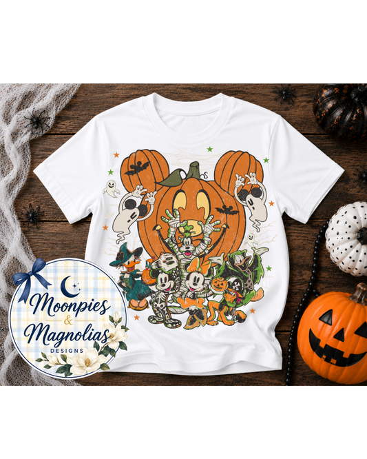 PUMPKIN MOUSE EAR SHIRT