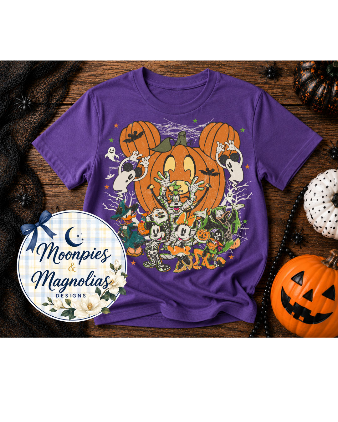 PUMPKIN MOUSE EAR SHIRT