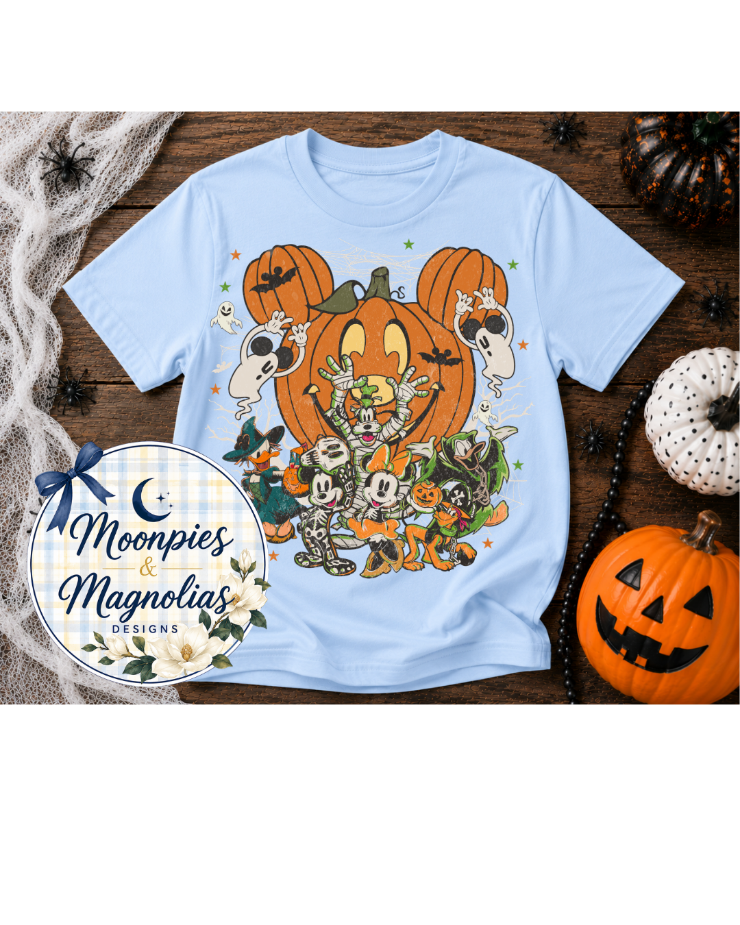 PUMPKIN MOUSE EAR SHIRT